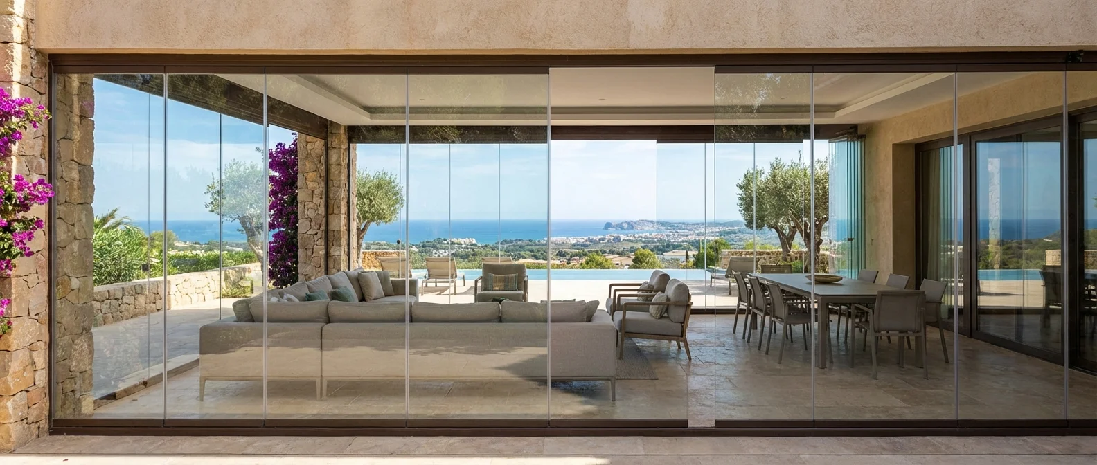 Glass Curtains & Glass Rooms