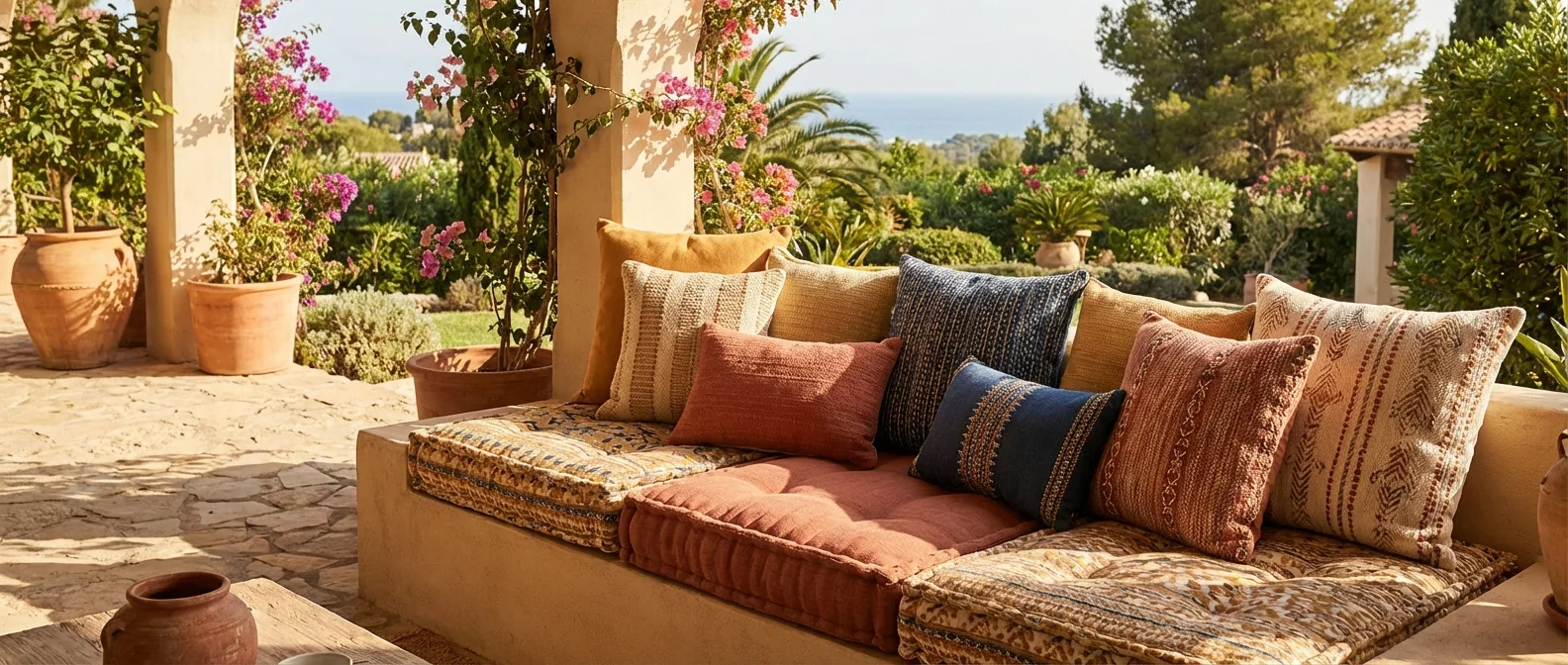 Outdoor Cushions & Textiles