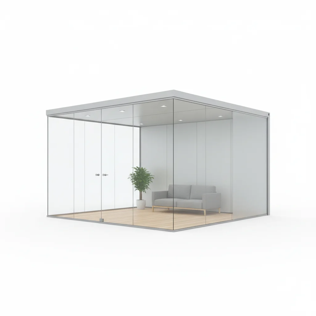 Fully Enclosed Glass Room 3x4m by Costa Blanca Outdoors