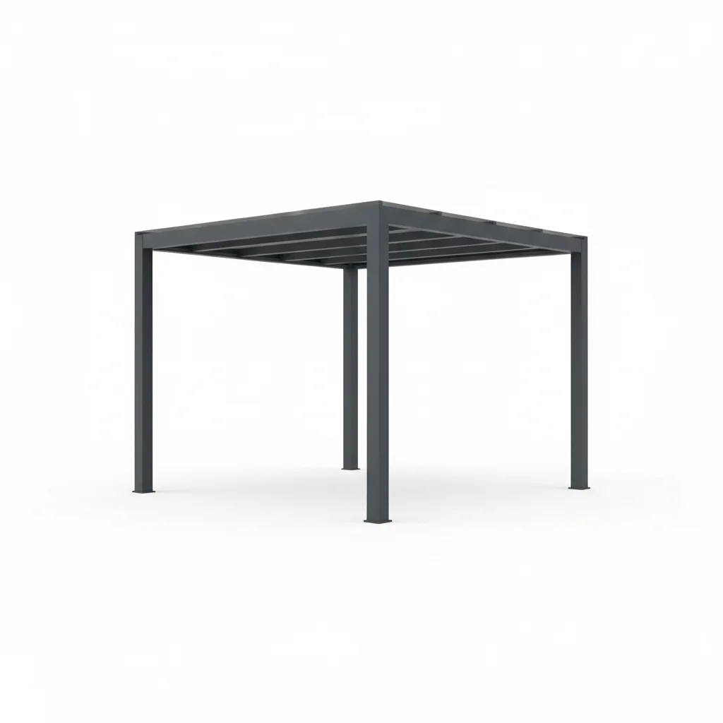 Aluminium Fixed Pergola 3x3m by Costa Blanca Outdoors