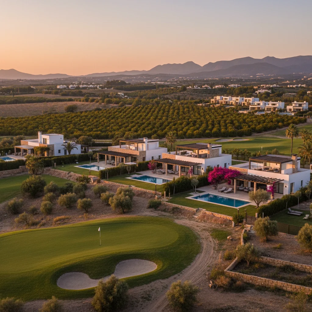 Outdoor living terrace with outdoor kitchens in Algorfa, Costa Blanca, Spain