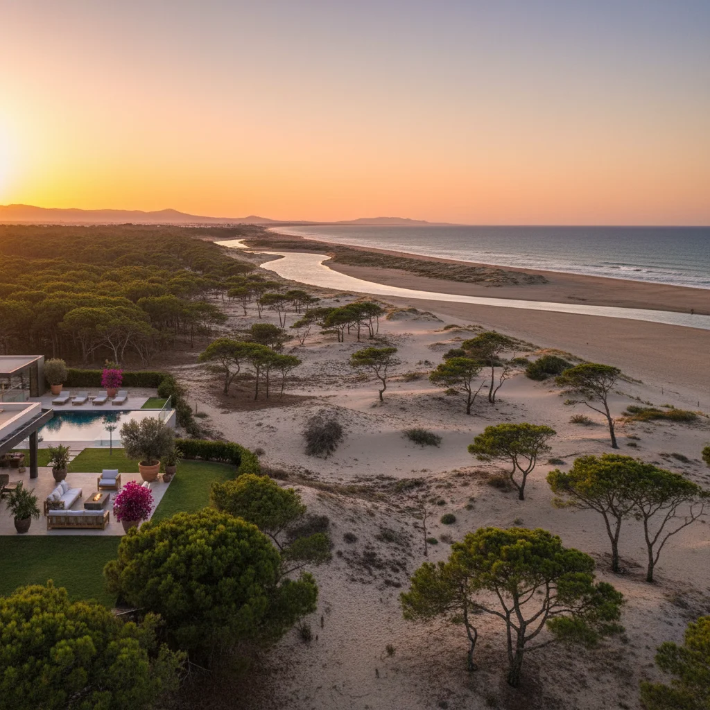 Outdoor living terrace with gas bbqs in Guardamar del Segura, Costa Blanca, Spain