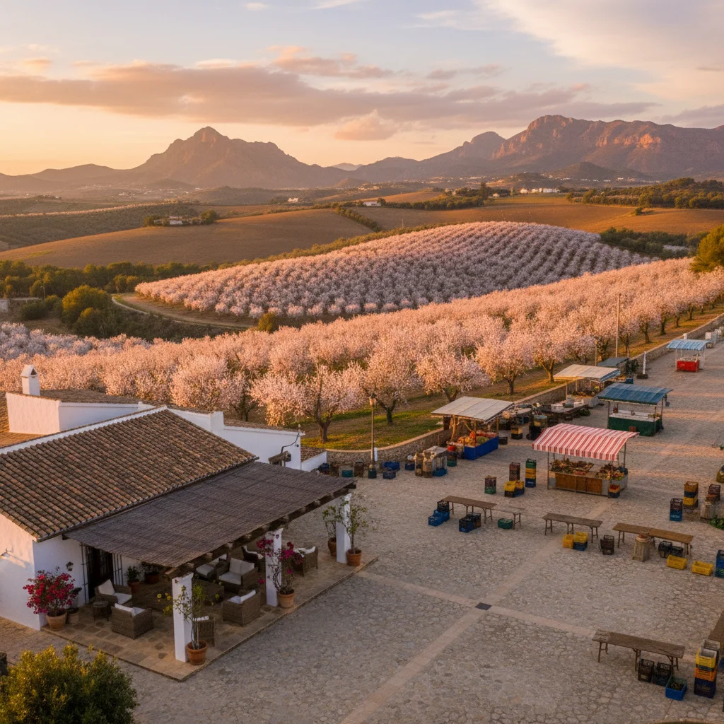 Outdoor living terrace with kamado bbqs in Pedreguer, Costa Blanca, Spain