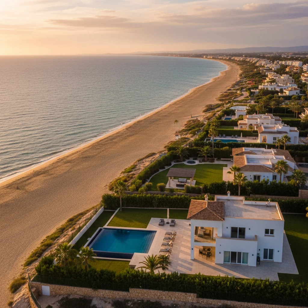 Outdoor living terrace with pizza ovens in San Juan de Alicante, Costa Blanca, Spain